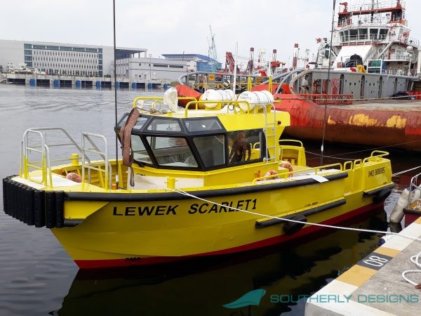 Lewek Scarlet Bow Launch Line Handling Vessel